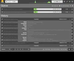 SABnzbd screenshot 3