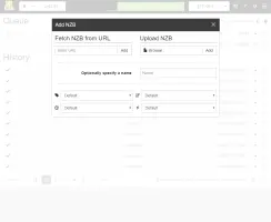 SABnzbd screenshot 4