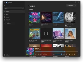 Screenshot of the Screenbox home page.