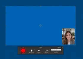 Updated video recording toolbar