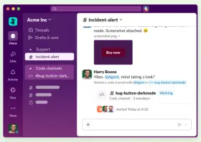 Slack screenshot 1