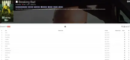 Sonarr screenshot 1