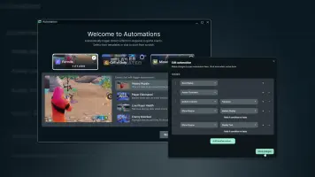 Image of automations within Streamlabs Desktop