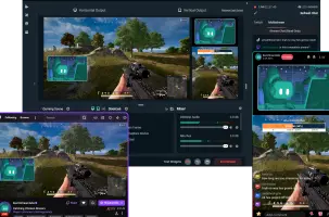 streamlabs dual output vertical and horizontal layouts