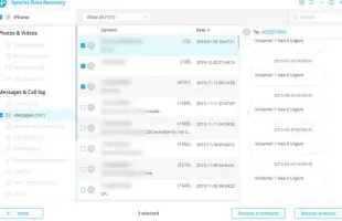 recover lost data from iPhone
