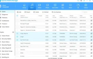 Syncios Mobile Manager screenshot 1