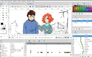 Synfig Studio screenshot 2