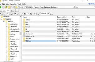 Tablacus Explorer screenshot 1