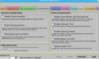 Tux Paint Portable screenshot 1