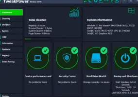 TweakPower screenshot 3