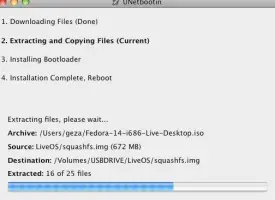 UNetbootin screenshot 4