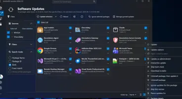 UniGetUI screenshot 1