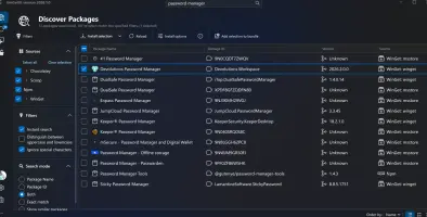 UniGetUI screenshot 2