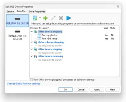 Automatically running programs