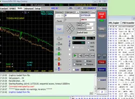 Victoria HDD/SSD: Victoria drive test graph and scan controls