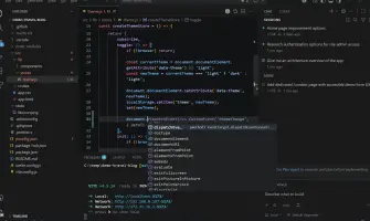 VS Code in action