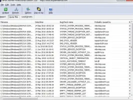 WhoCrashed screenshot 2