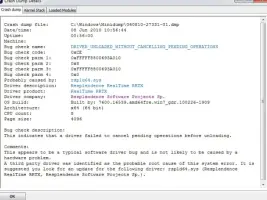 WhoCrashed screenshot 3