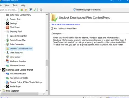 Winaero Tweaker screenshot 2