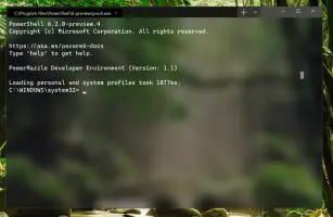 Windows Terminal screenshot 4