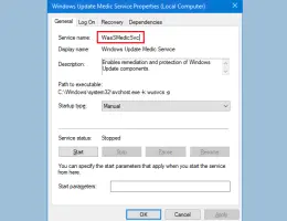 windows update medic service