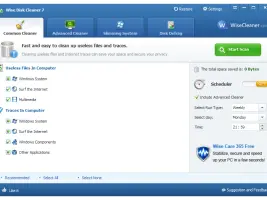 Wise Disk Cleaner Portable screenshot 1