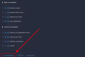Wise Disk Cleaner common cleaner