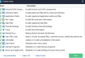 Wise Registry Cleaner Portable screenshot 3