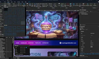 WYSIWYG Web Builder screenshot 1